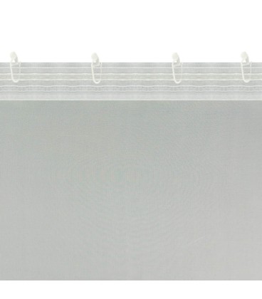Gardine nach Maß "Voile", Automatik-Faltenband