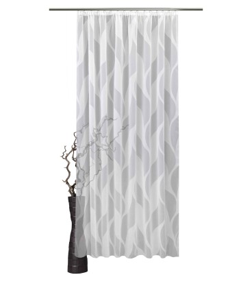 Gardine nach Maß "Voile", Automatik-Faltenband